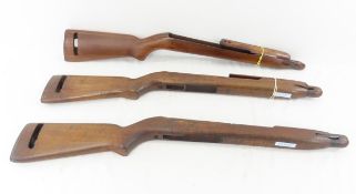 3 M1 Carbine Type III Wood Rifle Stocks-Inland