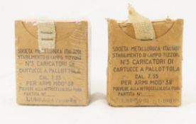Ammunition 36 rounds cal 7.35mm Italian Carcano