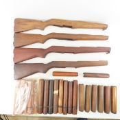 4 After Market M1 Garand Stocks & Handguard Sets