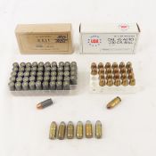 Ammunition 175 rounds mixed .45 Auto