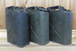 3 US Military Water cans