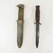 US M8 bayonet with sheath