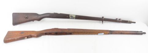 2 Steyr Chilean 1912 Rifle Stocks