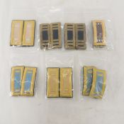 7 sets of Military shoulder boards