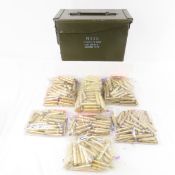 500 rounds 30-06 brass only in ammunition can