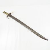 French M 1866 bayonet with sheath