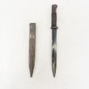German K98 E.u.F Horster bayonet with scabbard