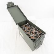 Metal ammunition can full of Tulammo 7.62x39mm