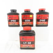 4 pounds Accurate smokeless powder