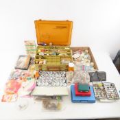 Fly Fishing Flies, Holders, Feathers, Tying