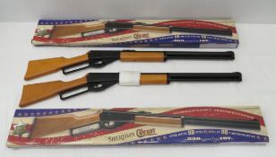 2 Sheridan Cowboy Lever Action Air Rifles w/Boxes