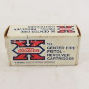 Ammunition 50 rounds Western X .32 auto 71 gr FMC