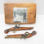 2 Denix Non-Firing Dueling Flintlock Pistol