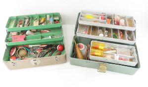2 Tackle Boxes with lures & gear