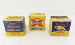 68 Vintage Western 12 GA Cartridges in Boxes