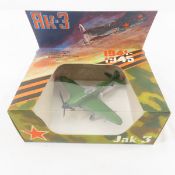 1980's Diecast YAK-3 WWII Airfighter Model 1:72