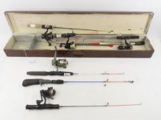 Fishing rods and carry case