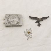 WWII German belt buckle, Luftwaffe Eagle