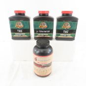 4 pounds mixed rifle powder