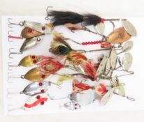 15 Vintage Spoon & spinner Lures