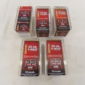 Ammunition 250 rounds Hornady 22 mag 30 gr V-Max