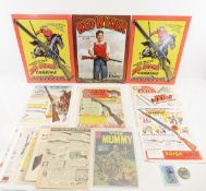 3 Daisy Red Ryder Repro Metal Signs, Daisy Ads