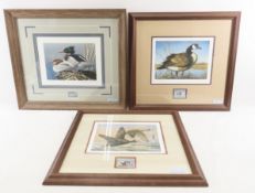 1994, 1996 & 1997 Federal Duck Stamp Prints