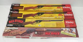4 Daisy Red Ryder Lever Action Air Rifles w/boxes