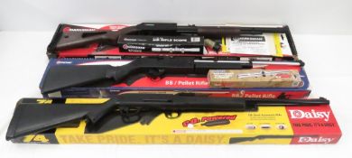 3 Air Rifles Marksman 2015K with Scope