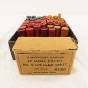 10 WCC 12 GA & 45 Assorted Paper Shell Cartridges