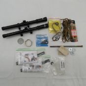 2 Daisy 4x15 Scopes, 2x Lasso Scope Mounts & parts