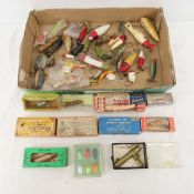 Vintage Lures, Hula Popper, Lazy Ike, Heddon