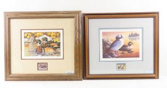 1984 & 1988 MN Signed Duck Stamp Prints