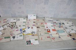 75 First Day Cover Stamps & Others