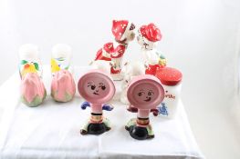 5 Sets S&P Shakers & 1 Tipp City Paprika Shaker