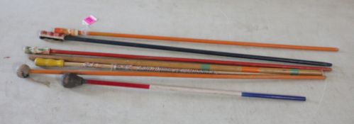 7 Carnival Canes/Walking Sticks