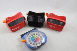 4 Slide ViewMaster Sawyer, Gaf, 3-D & Fisher Price