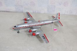 American Airline Battery Op N4070A Tin Plane