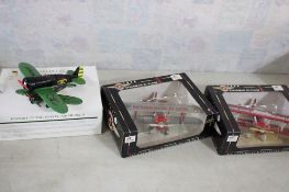 2 Liberty Bi-Plane Banks & John Deere Plane Bank