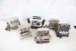 6 Antique Toasters