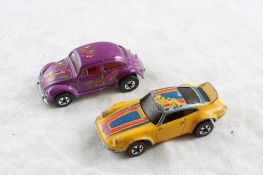 1974 Hot Wheels Redline P-911 & 1988 VW Bug
