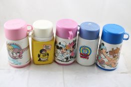5 Aladdin & Thermos Brand Thermos Bottles