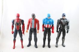 4 Marvel Comics Hasbro Super Heroes Figures 12