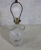 Red Wing Stoneware Base 2 Gallon Table Lamp