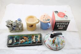 Antique Children's Items Disney Toothbrush Holder