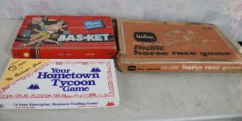 1960's Tudor Electric Horse Racing Game & More