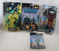 4 MOC Batman, Riddler & Saw Strike Figures