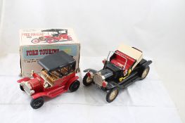 1909 Battery Ford Touring Car & 1917 Tin Friction