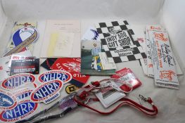 Billy Goat Tavern & Indy 500, NHRA Decals