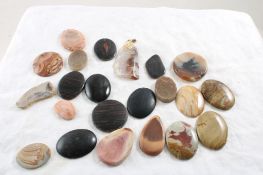 Agates, Cut, Shaped & Polished & Other Stones
